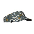 thumbnail image 2 of Yiaed Flowers and Bee Print Sport Sun Visor Hats Adjustable Empty Top Baseball Cap Cotton Ball Caps for Women and Men, 2 of 5