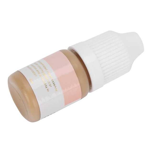 Eyebrow Ink, Professional Sealed Storage Microblading Pigment For Orange Coffee,Green Coffee,Skin Color,Yellow