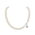 thumbnail image 3 of Collar Perlas de Cristal Austriacas Zvezda Plata 0.925 Mujer crema Unitalla, 3 of 4