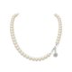 thumbnail image 3 of Collar Perlas de Cristal Austriacas Zvezda Plata 0.925 Mujer crema Unitalla, 3 of 4