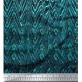 thumbnail image 3 of oneOone Cotton Poplin Fabric Waves Panel Print Sewing Fabric BTY 42 Inch Wide, 3 of 3