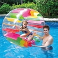 thumbnail image 4 of Tambour Roulant Gonflable en PVC Vibrant : Jouet Interactif Parent-Enfant pour l'Herbe et l'Eau, Conception Robuste à Roulement Facile, Format Portable (100*65*60 cm) – Parfait pour le Rampement des Enfants et le Plaisir en Plein Air, 4 of 6