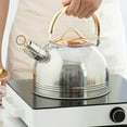 thumbnail image 4 of ziyahi 2.64 Quart Whistle Kettle Anti-Scald Stainless Steel durable heating kettle for Induction Cooker, 4 of 9