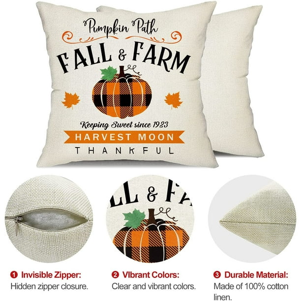 Walmart outdoor 2024 fall pillows