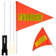 thumbnail image 5 of said 1 Set Flag Bike Flag Safety Flag Go Kart Flags With Pole Bike Flag Pole Outdoor Warning Flags, 5 of 6