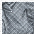 thumbnail image 4 of Soimoi Moss Georgette Fabric Diagonal Check Printed Craft Fabric by the Yard 42 Inch Wide, 4 of 5
