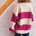 thumbnail image 5 of Women's Sweater Cardigan 3D Floral Long Sleeve Ribbed Knit Cardigan Sweaters V-Neck Button Down Coat Outwear, 5 of 5