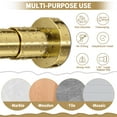 thumbnail image 7 of Shower Curtain Rod 36-84 Inches (3-7ft) Non Rust Adjustable Shower Rod Spring Tension Non Slip No Drilling Stainless Steel Shower Rods for Bathroom Window, 7 of 7