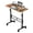 Brown, variant on Homall 32" Small Standing Desk with Mobile Lockable Wheels, Adjustable Height Portable Desk for Home Office, Black