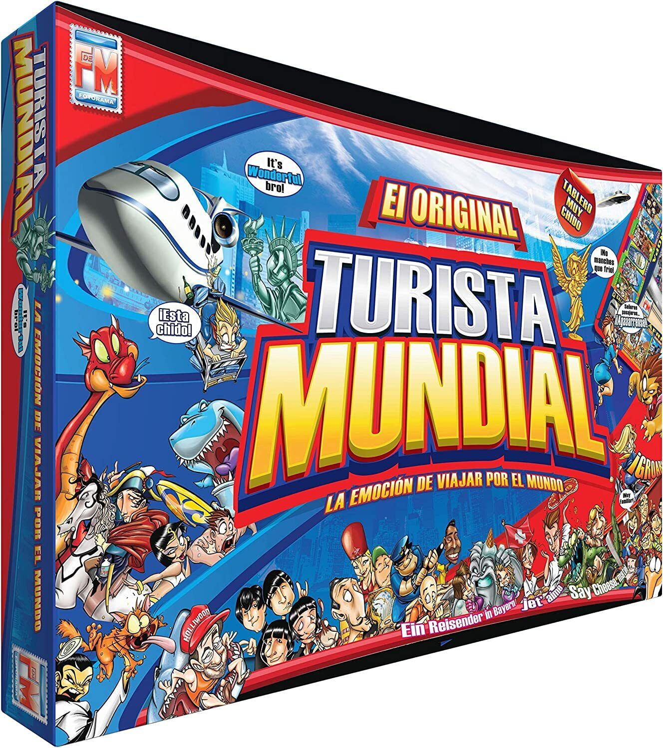 Board Game Turista Mundial Fotorama de Mexico Brand El original Spanish version