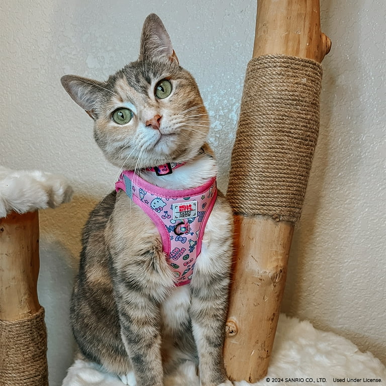 Sassy Meow Cat Step-In Harness Extra Small - Hello Kitty