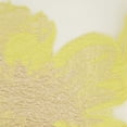 thumbnail image 5 of Zelouf Cynthia Organza Floral Metallic Jacquard  , Sewing, DIY, Crafts Fabric by the Yard, White/ Buttercup, 3 Yard, 5 of 6