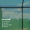 thumbnail image 4 of Outsunny Mini Greenhouse, Portable Greenhouse with Mesh Windows, Small Green House with PE Cover, Green, 4 of 9