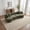 Green, variant on 114" Curved Modular Sectional Sofa, Luxury Plush Cloud Couch with Extra Deep Seat, Comfy 4-Seater Boneless Couch with 4 Throw Pillows, No Assembly Needed, White