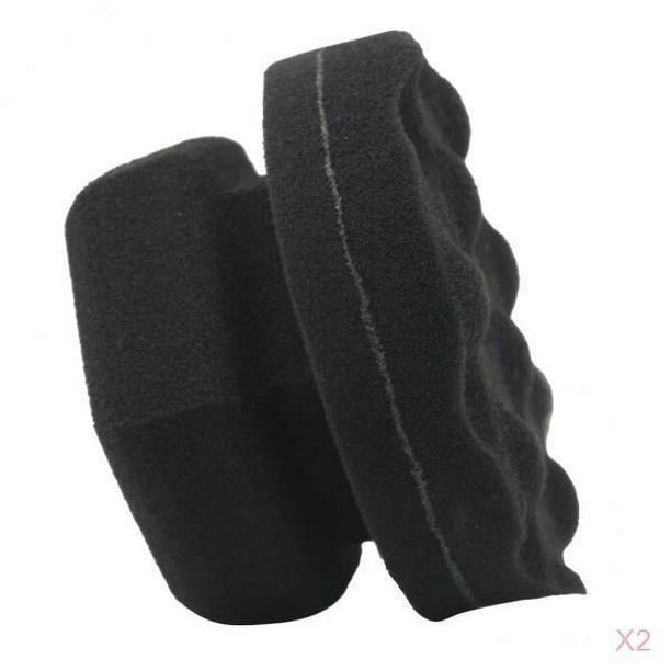 Paquete de 2 aplicadores de para neumáticos de coche, pulidora de almohadillas de pulido para coche, 8 cm