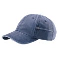 thumbnail image 1 of Pigmento de perfil bajo UNS MCap Gorra de béisbol ZIPP CAP DE AJUSTABLE BLANCO AMERICANO, 1 of 1