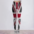 thumbnail image 1 of MKLEKYY Leggings deportivos con efecto tie-dye para mujer, pantalones de yoga, para el Día de la Independencia 2077, 1 of 4