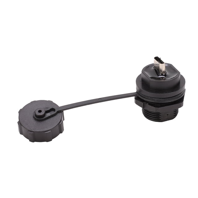 Conector USB IP67 IP67 Micro USB Femenino Medero Trasero Trasera E10MCTFFF