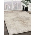 thumbnail image 2 of Ahgly Company Indoor Square Contemporary Light French Beige Brown Abstract Area Rugs, 3' Square, 2 of 6