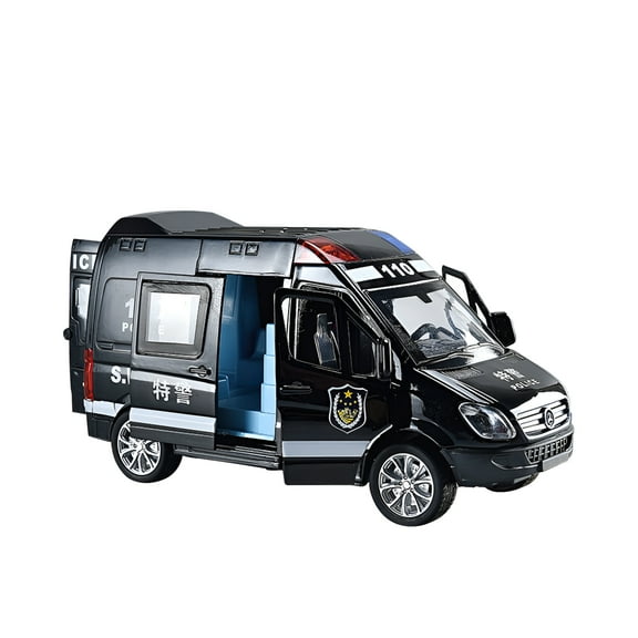 BESTSKY Ambulance Toy Car with Light and Siren Sound Effects,Friction Powered Wheels and LED Lights