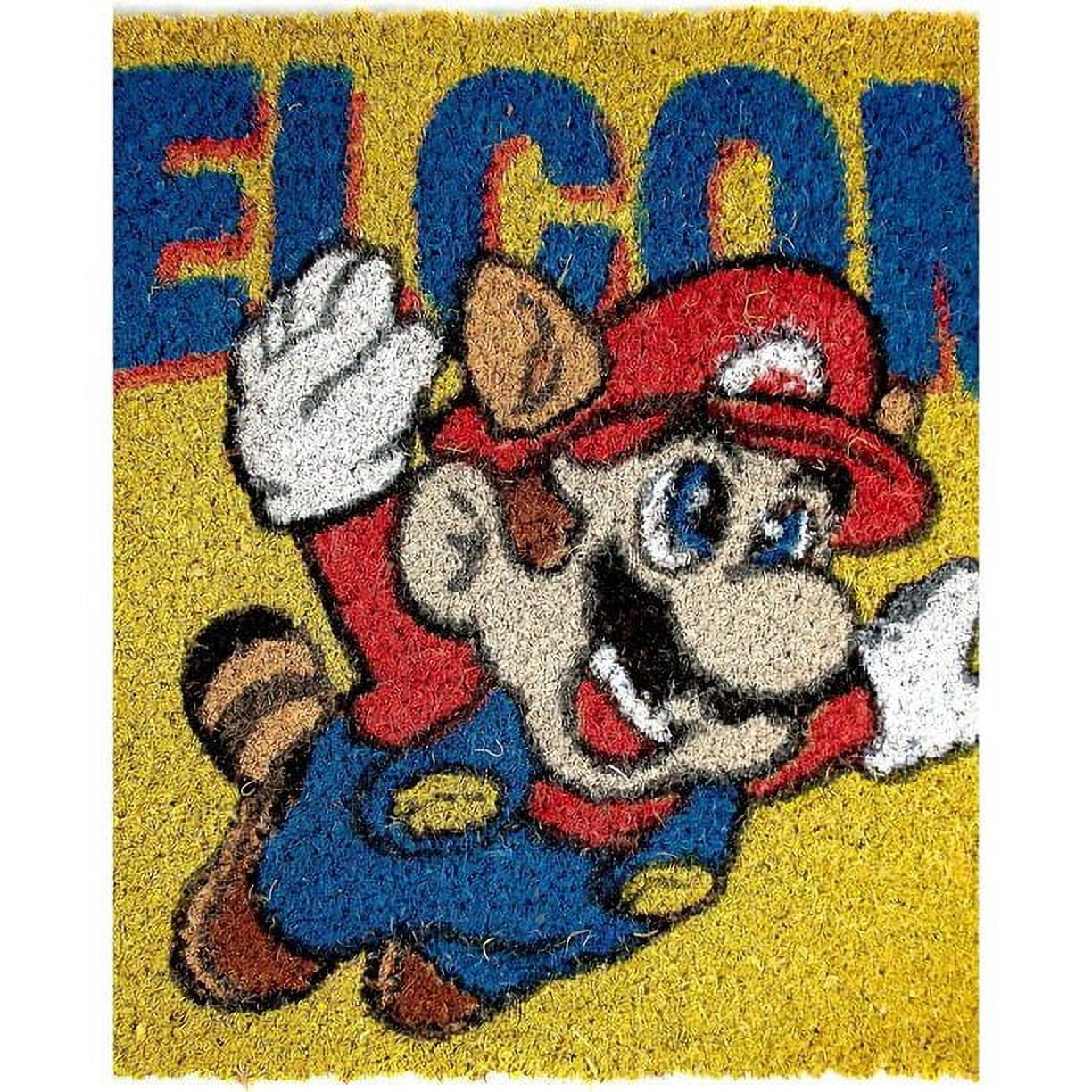 New Game & Watch Super Mario Bros Nintendo handheld Game Welcome Doormat