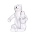 thumbnail image 1 of Ounissouiy Adornos Decoración Estatua Oso Polar Titular de dibujos animados Estante de vino Personaje Artesanía Muebles Gabinete Recuerdos Hogar Decoración del hogar Blanco, 1 of 6