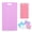 Purple, variant on Erasable Badge Sticky Notes, Reusable Silicone Vertical Badge Buddy, Ballpoint Pen Write & Alcohol Wipeable Notepad for Nurses Doctors, 4.7"x2.8"(v-Purple, 1pc)