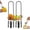 2 PCS, variant on CAILDANL Red Bell Pepper Seed Corer, 2024 NEW Universal Stainless Steel Fruit Core Remover, Vegetables Fruit Corer Kitchen Gadget for Apple, Pear, Tomato, Pepper Corer (1 PC)