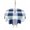 White Navy Blue, variant on Outdoor Tablecloth with Umbrella Hole and Zipper, Pink Plaid Waterproof Patio Tablecloth for Dining 60''x84'', Spring Farmhouse Buffalo Checkered Wipeable Table Cover for Picnic BBQ Party Patio