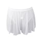 thumbnail image 5 of Pantalones cortos mini con volantes y cintura alta para mujer - Malla transparente, secado rápido, pantalones cortos con falda plisada de poliéster, ropa de playa para verano - S-XXL, color liso, 5 of 6