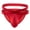 Red, variant on Men's Double Strap Low Rise Jockstrap Breathable Comfort Underwear for Workout Sport