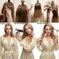 thumbnail image 3 of SEGO Tape in Hair Extensions 100% Real Remy Human Hair Long Straight Gold Hair Acessories Clearance, 3 of 10