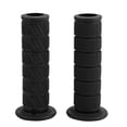 thumbnail image 1 of Dingln 2pcs 22 Mm Universal De La Motocicleta del Manillar Puños Diagonal Mango Bar Ends (Negro), 1 of 11
