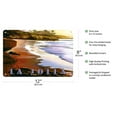 thumbnail image 2 of La Jolla Beach - California Coast - Vintage Travel Poster by Wade Koniakowsky - 8 x 12 inch Vintage Metal Tin Sign, 2 of 4