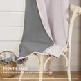 thumbnail image 4 of Deconovo Curtains for Living Room - 95 Inch Curtain Drapes 2 Panels, 100% Blackout, Linen Textured Solid Window Treatment, Grommet Soundproof Curtians (Natural, 52W x 95L Inch, 2 Panels, 4 of 8