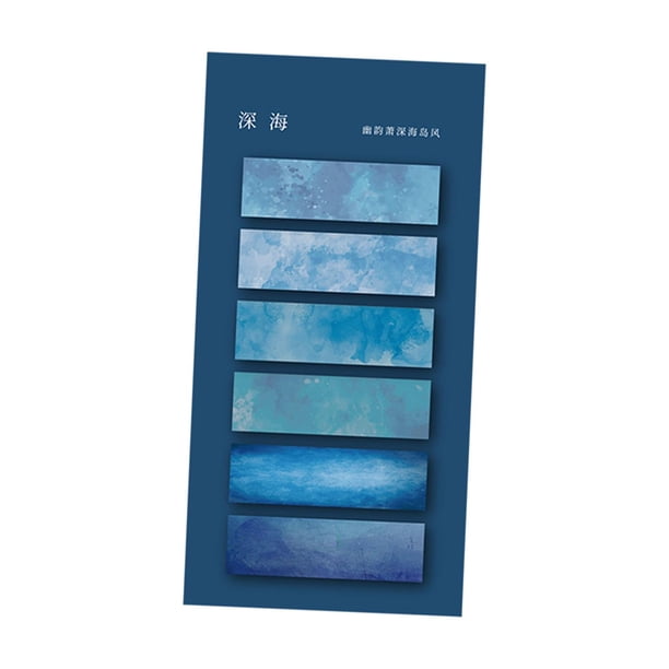Pestañas de índice Pestañas de notas adhesivas Pestañas de notas adhesivas escribibles Pestañas de libro Color Estilo G
