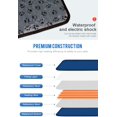 thumbnail image 3 of Pet Electric Blanket For Cats And Dogs, Pet Electric Blanket With Adjustable Temperature Controls, Waterproof Heating Mat With Anti-Break Bite Tube And Replaceable Felt Cover, 3 of 7