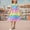 B Purple, variant on HOMADLES Teen Girls Dress Crewneck Print Soft Loose Sleeveless Elastic Summer Casual Dress Purple 5 T