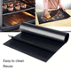thumbnail image 3 of Tapete antiadherente reutilizable para parrilla de barbacoa de 40 cm x 60 cm, revestimiento para hornear barbacoas, herramienta para horno microondas, 3 of 6