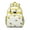 Yellow-26, variant on Bee Lovers Students Backpack with Cute Bumble Bee Cartoon, Honeybee Lover Print Design, Yellow Hive Pattern for Students and Students