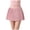 Pink, variant on felwors Women's Pleated Active Skort with Built-in Shorts - High Waisted Tennis Skirt for Golf, Running, Workout (Black, M)