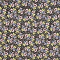 thumbnail image 2 of Zelouf Flora Rose Wool Dobby Print , Sewing, DIY, Crafts Fabric by the Yard, 359 Pink/yellow, 50 Yard, 2 of 2
