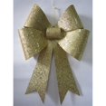 thumbnail image 1 of Winterland WL-GLBOW-18-GO 18 Pouces Pvc Bow-Gold Scintillant, 1 of 1