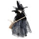 thumbnail image 4 of Halloween Witch Doll Halloween Tree Topper Decor Witch Doll Desktop Decoration, 4 of 4