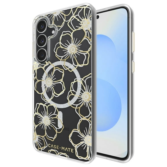 Case-Mate Samsung Galaxy S25 FE Magnetic Phone Case - Floral Gem