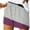 Purple, variant on fatyb Women's Colorblock Shorts Summer Drawstring Beach Shorts Loose Vacation Casual Shorts for Women