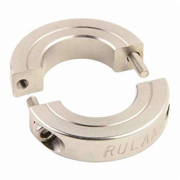 Ruland Shaft Collar,SS,2 pcs,20mm Bore Dia. ENSP35-20MM-SS