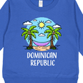 thumbnail image 3 of Inktastic Summer Vacation in the Dominican Republic Toddler Sweatshirt, 3 of 4