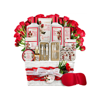 Lovery Wild Rose and Raspberry Body Care 7 Piece Gift Set - Macy's