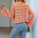 thumbnail image 5 of Traje de Baño de Crochet para Mujer, Vestido de Tejida, para Vacaciones, Verano 2025 Naranja L, 5 of 10